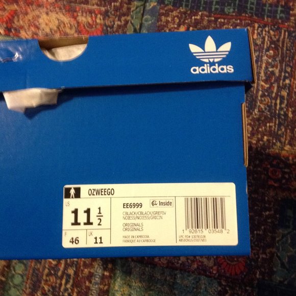 Adidas Men's Ozweego Black Sneakers - 11.5 - New in Box - Picture 11 of 12